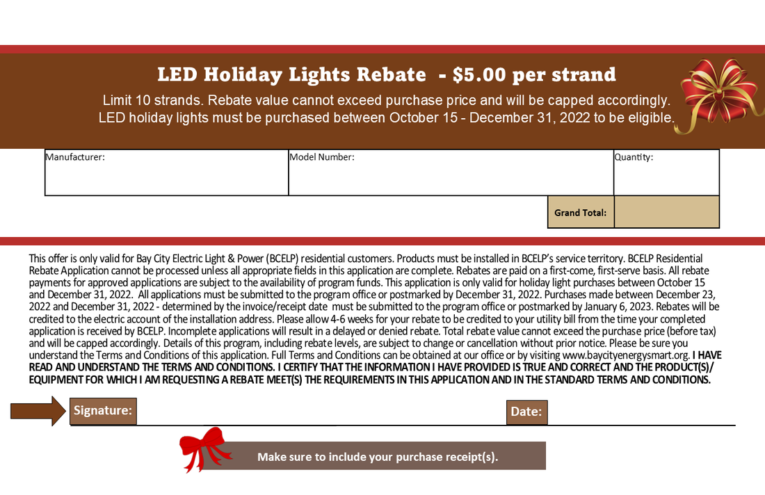 First Energy Lighting Rebate Program